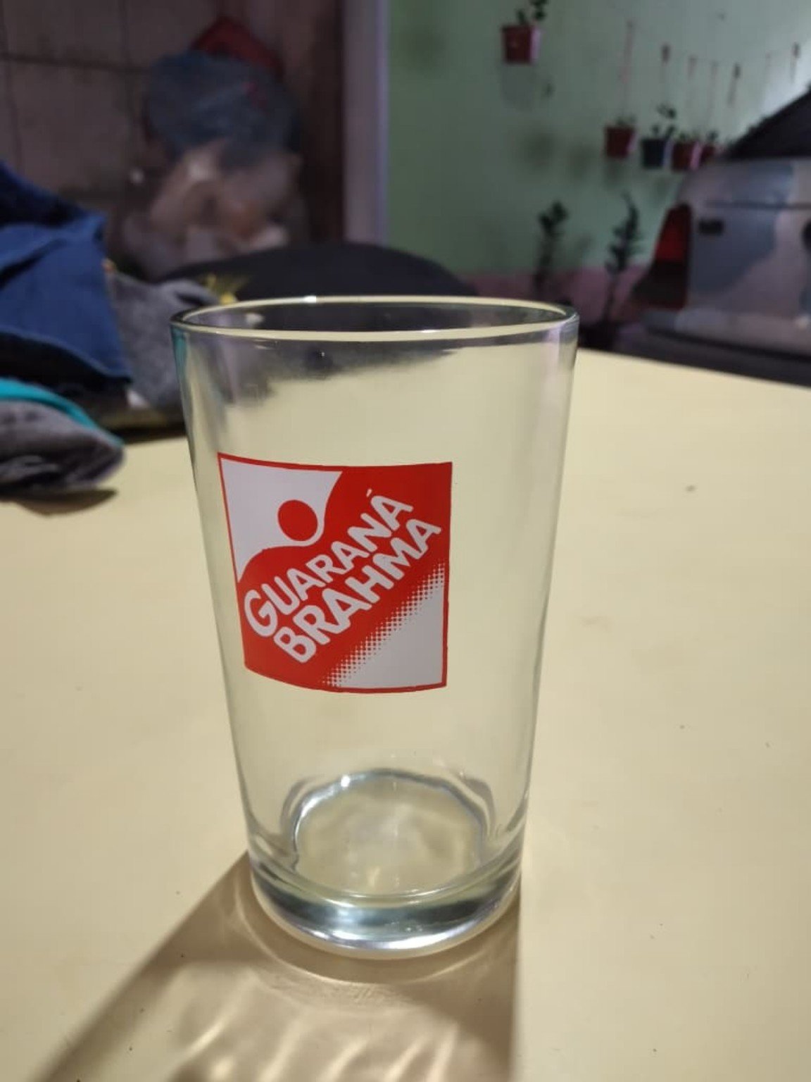 Copo de vidro Guaraná Brahma
