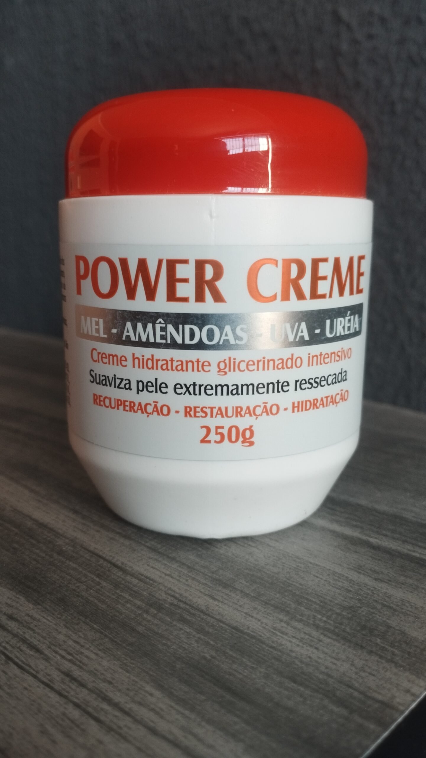 Creme Cuidado com a Pele Glicerinado Power Creme wgw 250g