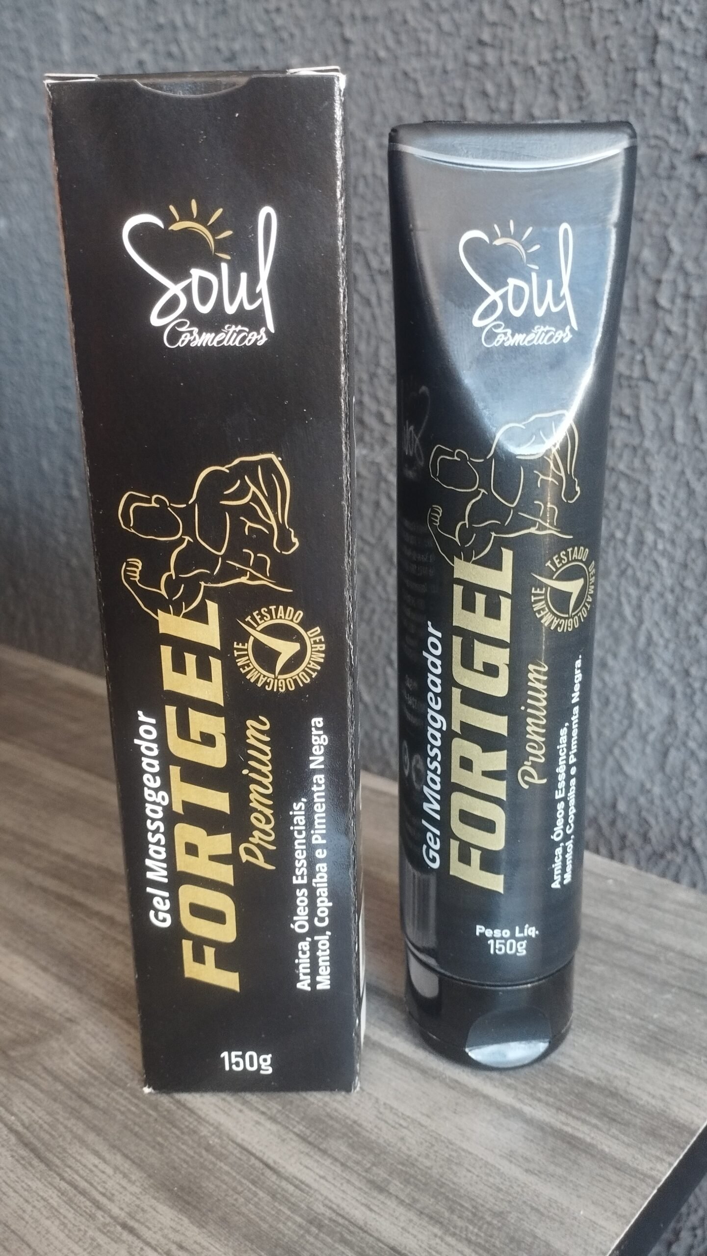 Gel Massageador Fortgel Premium Soul Cosméticos 150g