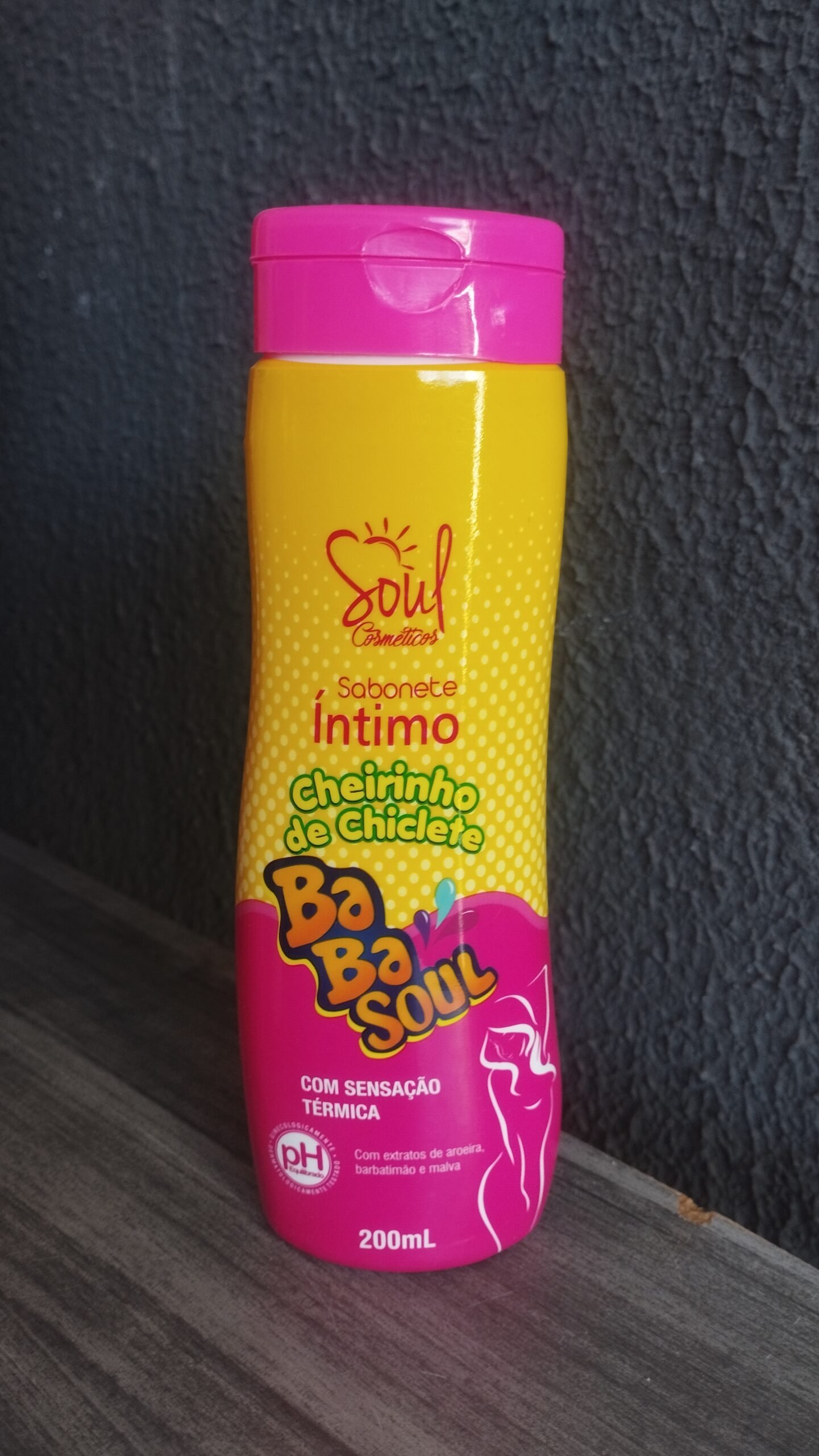 Sabonete Íntimo Cheirinho de Chiclete 200ml Babasoul