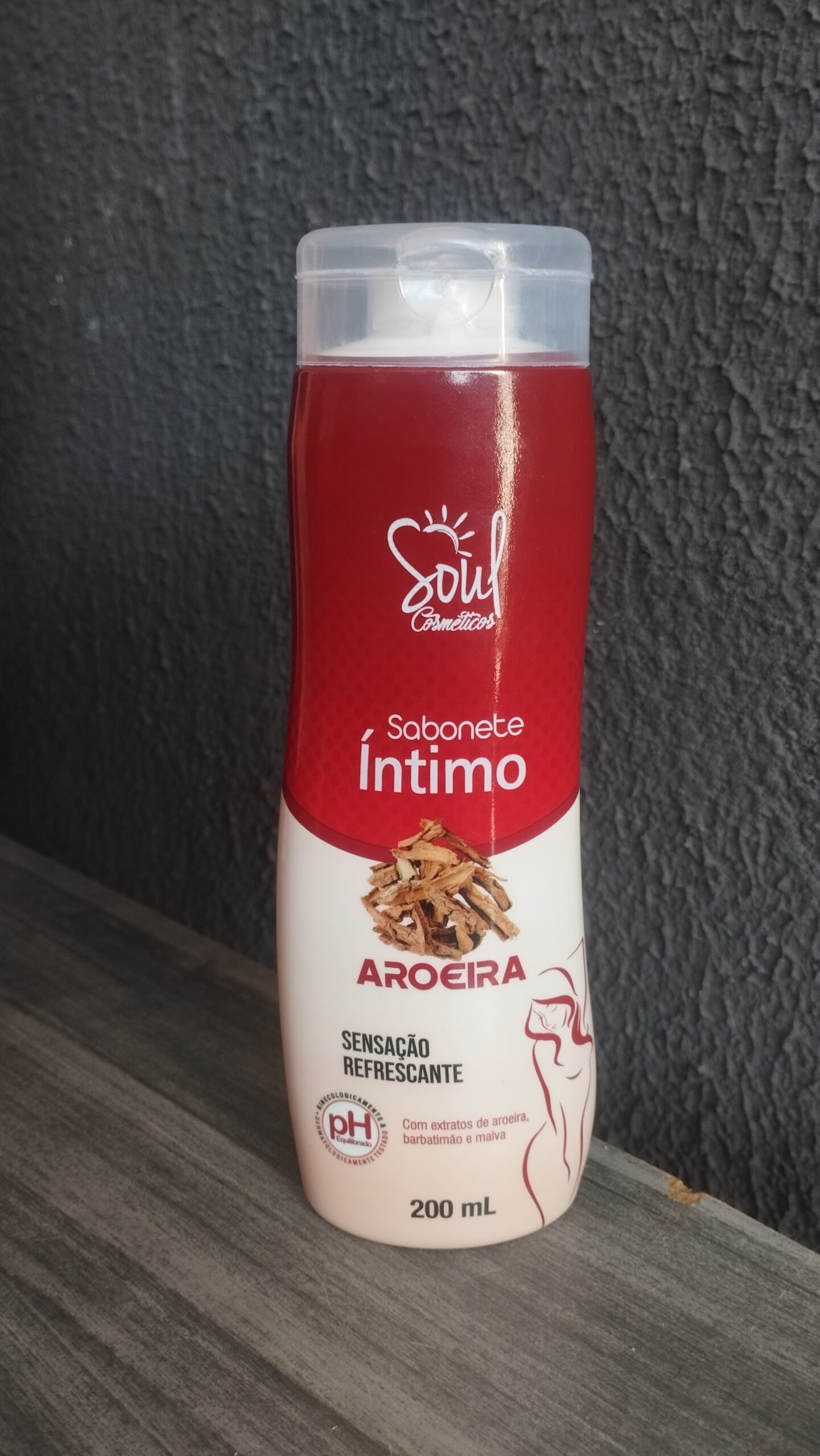 Sabonete Íntimo Feminino Aroeira 200ml Soul Cosméticos
