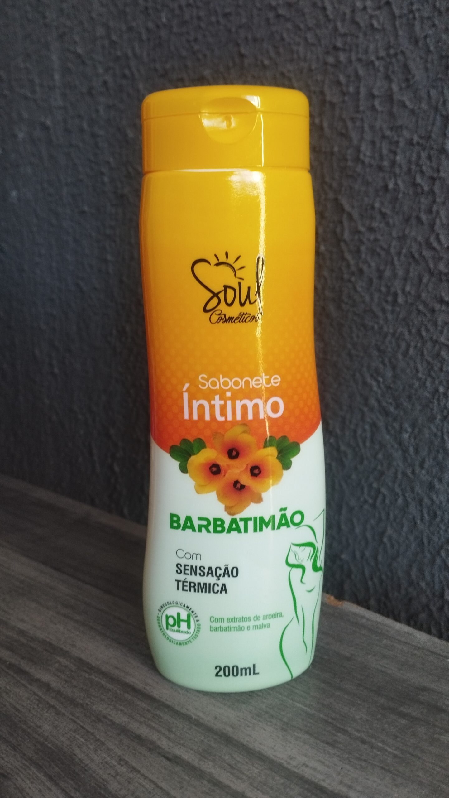 Sabonete Íntimo Barbatimão Soul Cosméticos 200ml Higiene Íntima